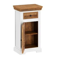 Beistellschrank Holz Vintage ALEXIS 45 x 80 cm