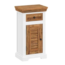 Beistellschrank Holz Vintage ALEXIS 45 x 80 cm