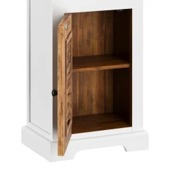 Beistellschrank Holz Vintage ALEXIS 45 x 80 cm