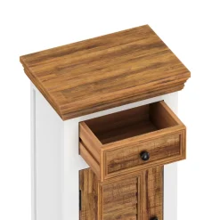 Beistellschrank Holz Vintage ALEXIS 45 x 80 cm