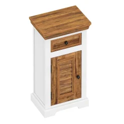 Beistellschrank Holz Vintage ALEXIS 45 x 80 cm