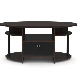 Beistelltisch ADAMO 90 x 50 x 42 cm dunkelbraun
