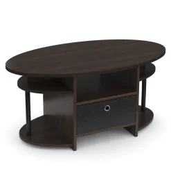Beistelltisch ADAMO 90 x 50 x 42 cm dunkelbraun