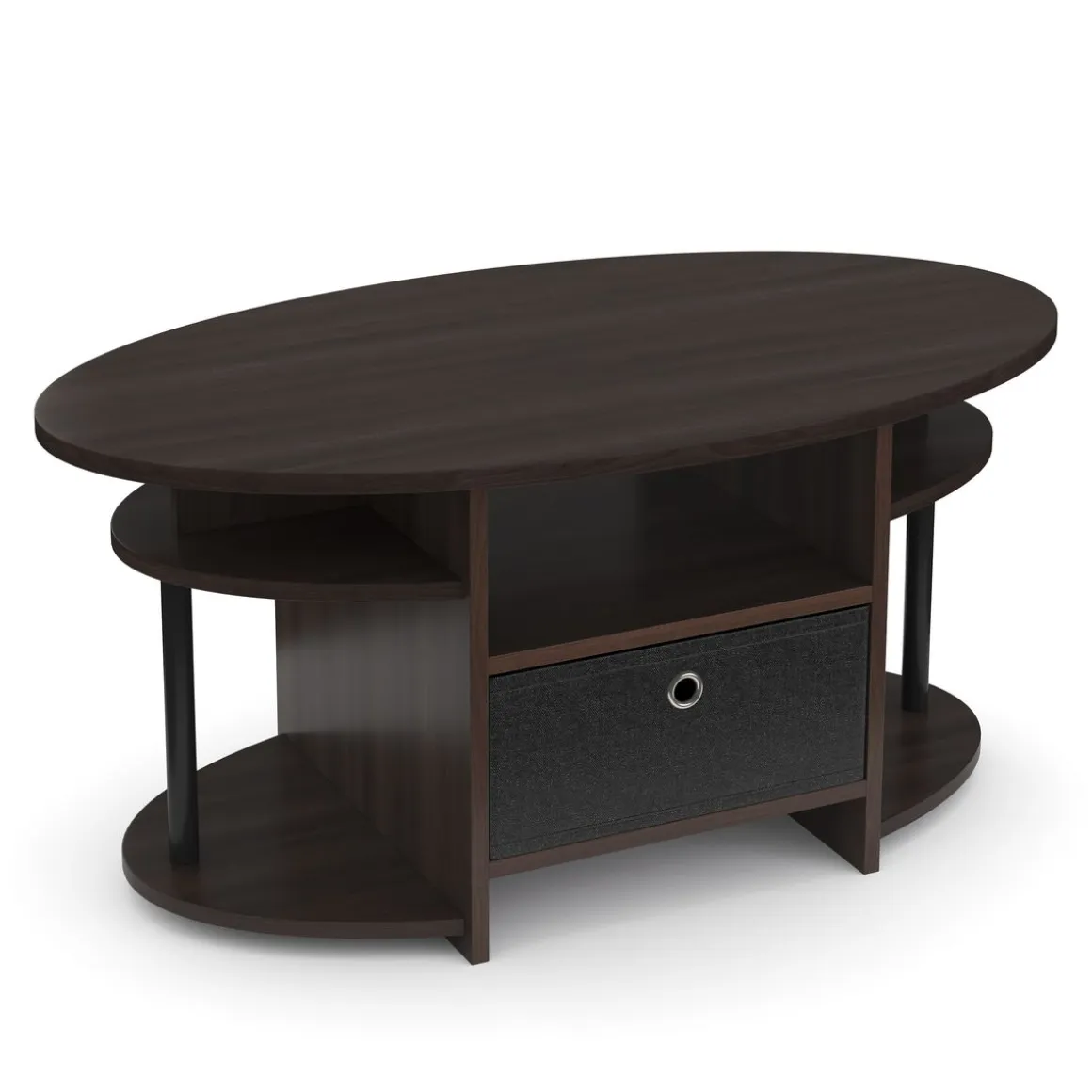 Beistelltisch ADAMO 90 x 50 x 42 cm dunkelbraun