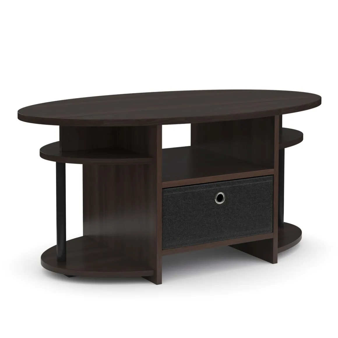 Beistelltisch ADAMO 90 x 50 x 42 cm dunkelbraun