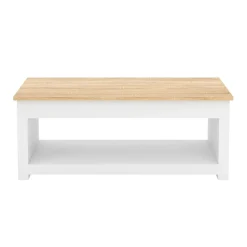 Beistelltisch ARLES 105 x 47 x 41 cm weiss