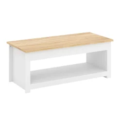 Beistelltisch ARLES 105 x 47 x 41 cm weiss