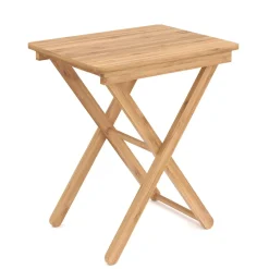 Beistelltisch Bambus KANDY klappbar 52 x 40 x 31 cm natur