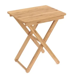 Beistelltisch Bambus KANDY klappbar 52 x 40 x 31 cm natur