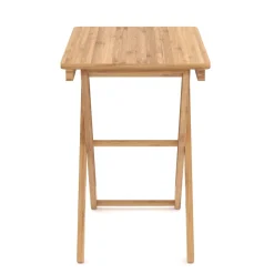 Beistelltisch Bambus KANDY klappbar 52 x 40 x 31 cm natur