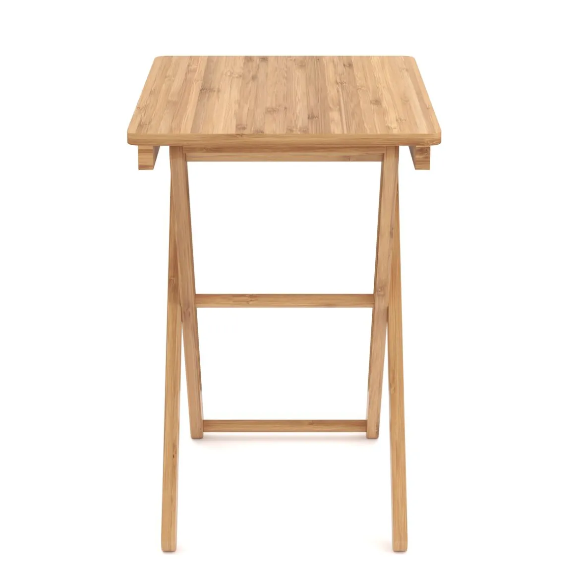 Beistelltisch Bambus KANDY klappbar 52 x 40 x 31 cm natur