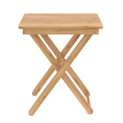Beistelltisch Bambus KANDY klappbar 52 x 40 x 31 cm natur