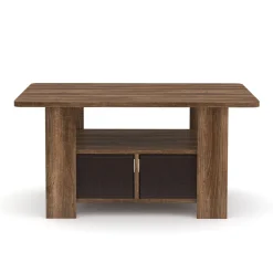 Beistelltisch BERNARDO 80 x 49 x 40 cm braun