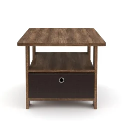 Beistelltisch BERNARDO 80 x 49 x 40 cm braun