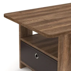 Beistelltisch BERNARDO 80 x 49 x 40 cm braun
