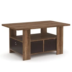 Beistelltisch BERNARDO 80 x 49 x 40 cm braun