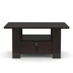 Beistelltisch BERNARDO 80 x 49 x 40 cm dunkelbraun