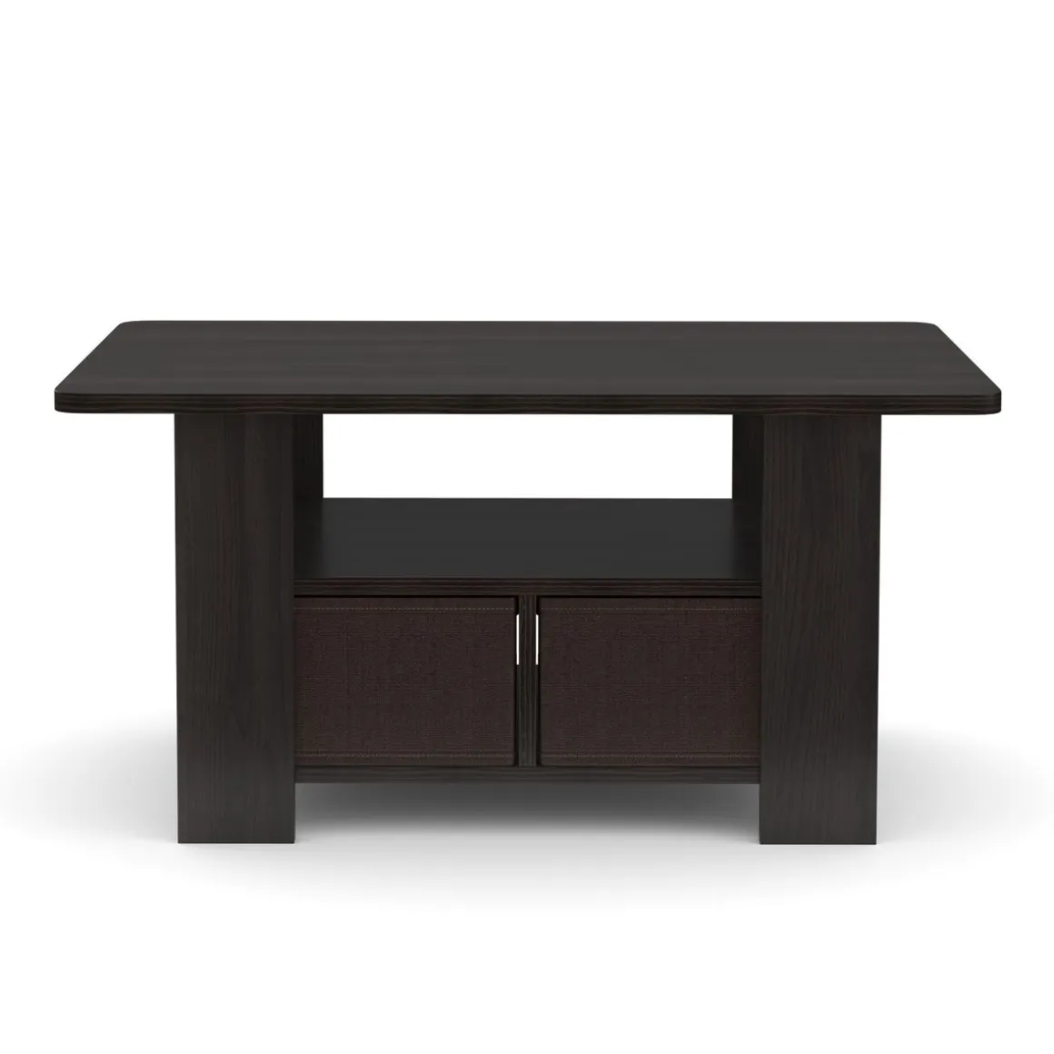 Beistelltisch BERNARDO 80 x 49 x 40 cm dunkelbraun
