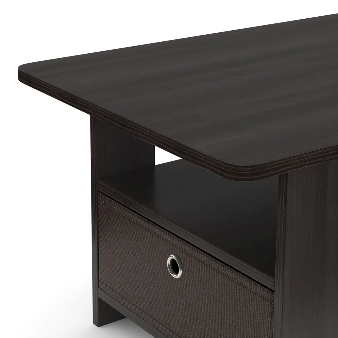 Beistelltisch BERNARDO 80 x 49 x 40 cm dunkelbraun