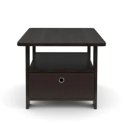 Beistelltisch BERNARDO 80 x 49 x 40 cm dunkelbraun