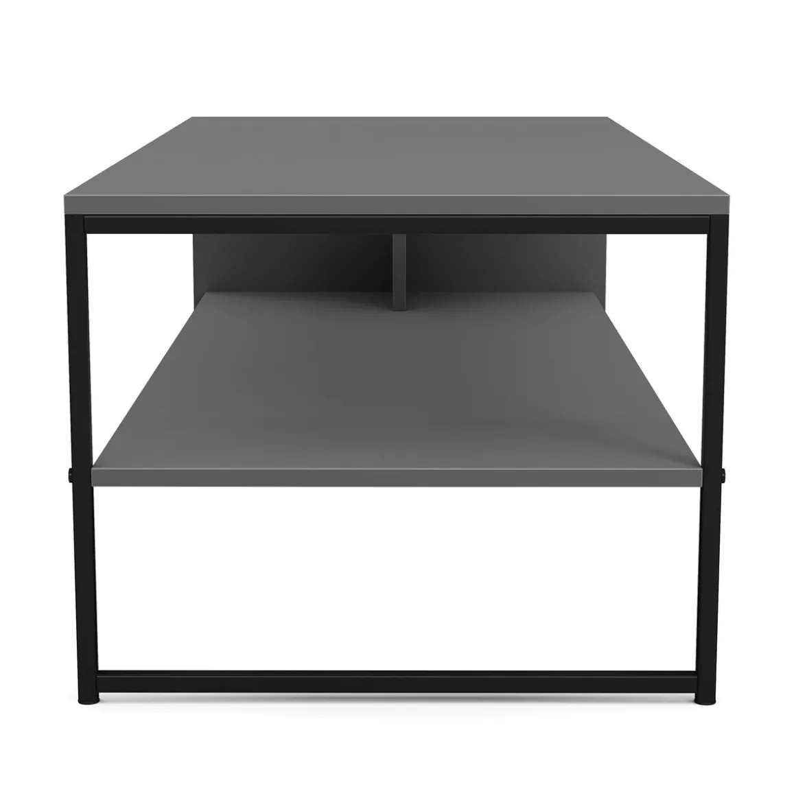 Beistelltisch CALMAN 100 x 40 cm anthrazit/schwarz