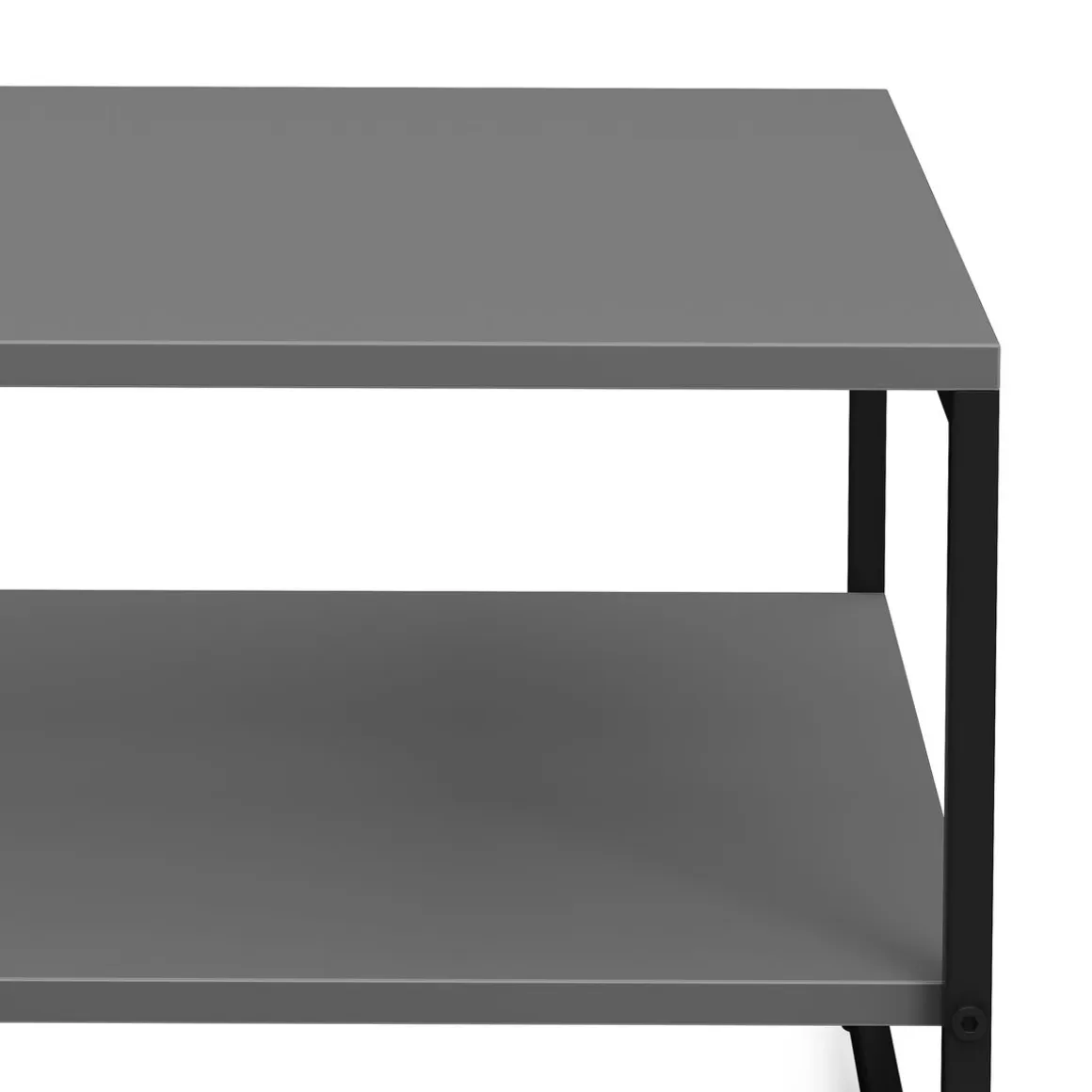 Beistelltisch CALMAN 100 x 40 cm anthrazit/schwarz
