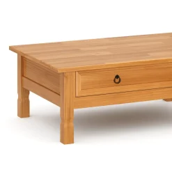 Beistelltisch EMILIANO 100 x 65 x 37 cm natur