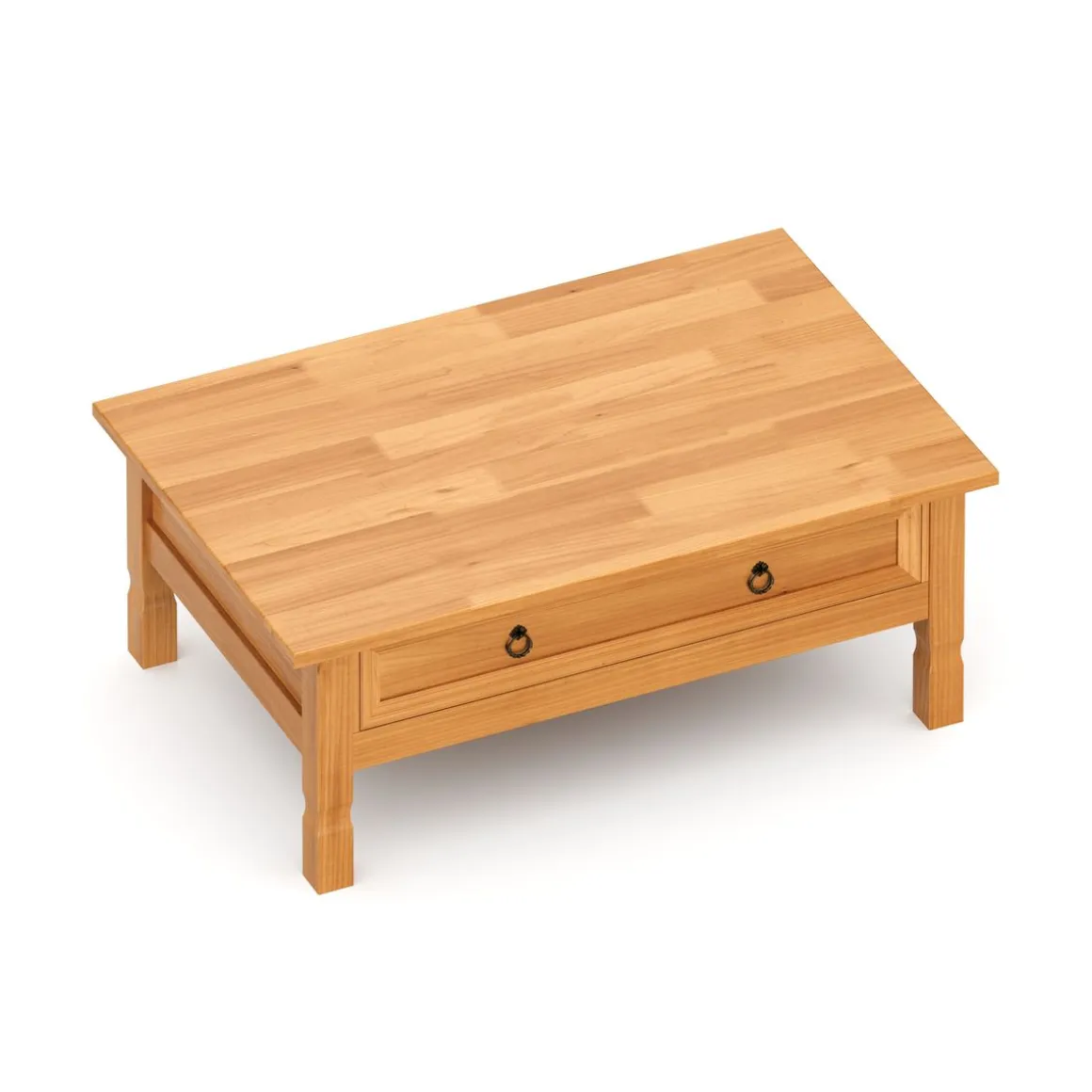 Beistelltisch EMILIANO 100 x 65 x 37 cm natur