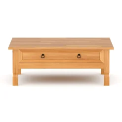 Beistelltisch EMILIANO 100 x 65 x 37 cm natur