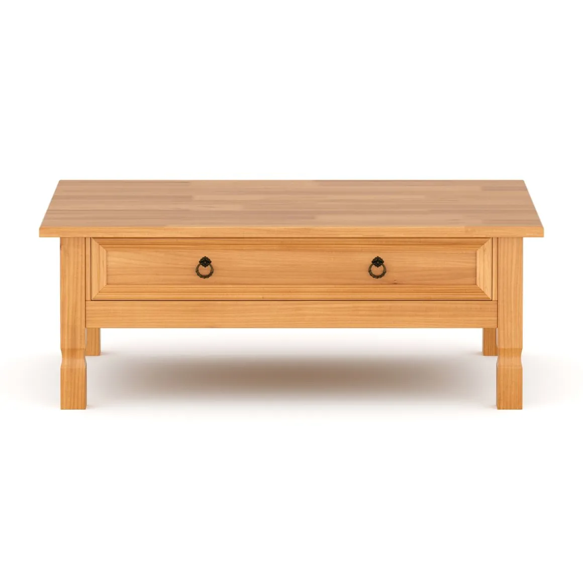 Beistelltisch EMILIANO 100 x 65 x 37 cm natur