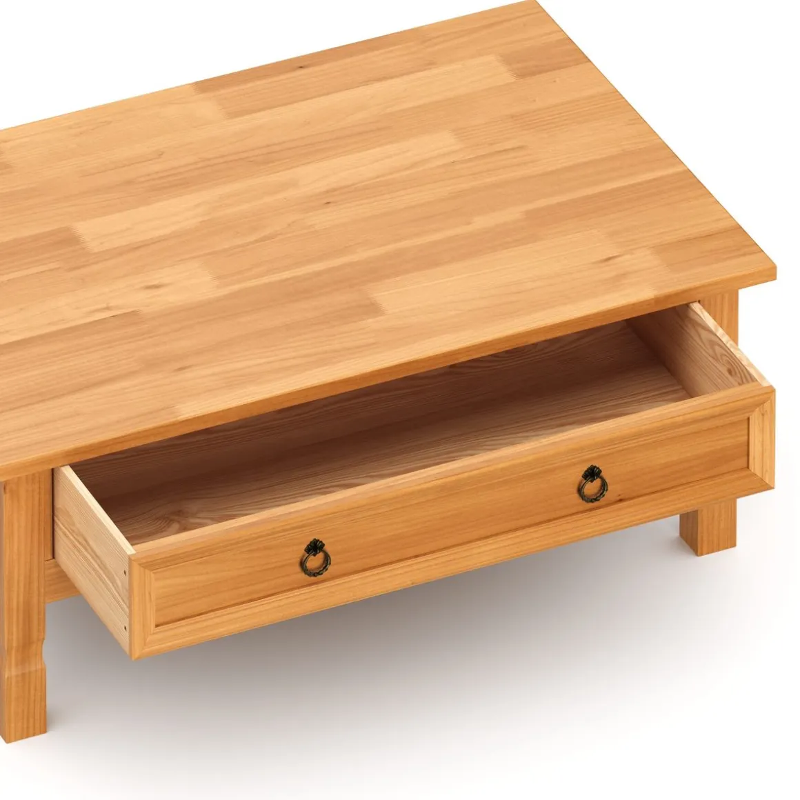 Beistelltisch EMILIANO 100 x 65 x 37 cm natur