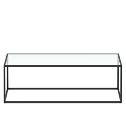 Beistelltisch Glas NITE 110 x 50 x 36 cm schwarz