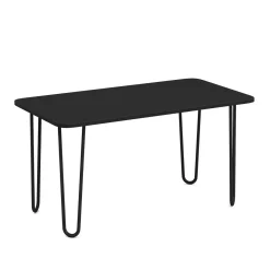 Beistelltisch HENRIK 90 x 48 x 45 cm schwarz