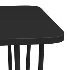 Beistelltisch HENRIK 90 x 48 x 45 cm schwarz