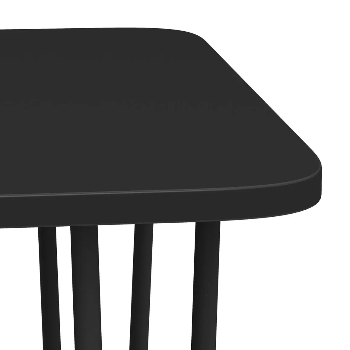 Beistelltisch HENRIK 90 x 48 x 45 cm schwarz