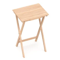 Beistelltisch Holz klappbar 4er Set natur
