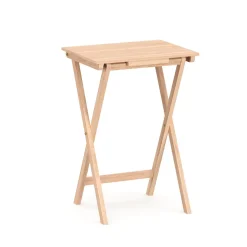 Beistelltisch Holz klappbar 4er Set natur