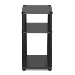 Beistelltisch INGOT 2er Set 34 x 30 x 58 cm schwarz