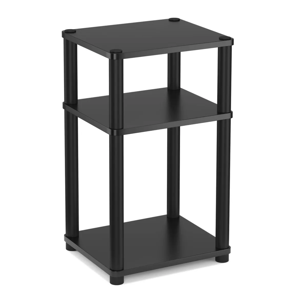 Beistelltisch INGOT 2er Set 34 x 30 x 58 cm schwarz