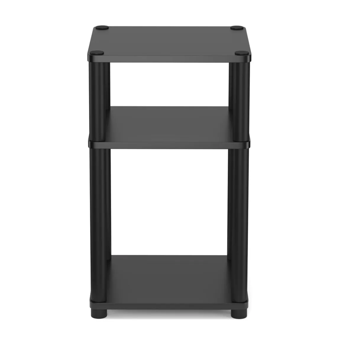 Beistelltisch INGOT 2er Set 34 x 30 x 58 cm schwarz