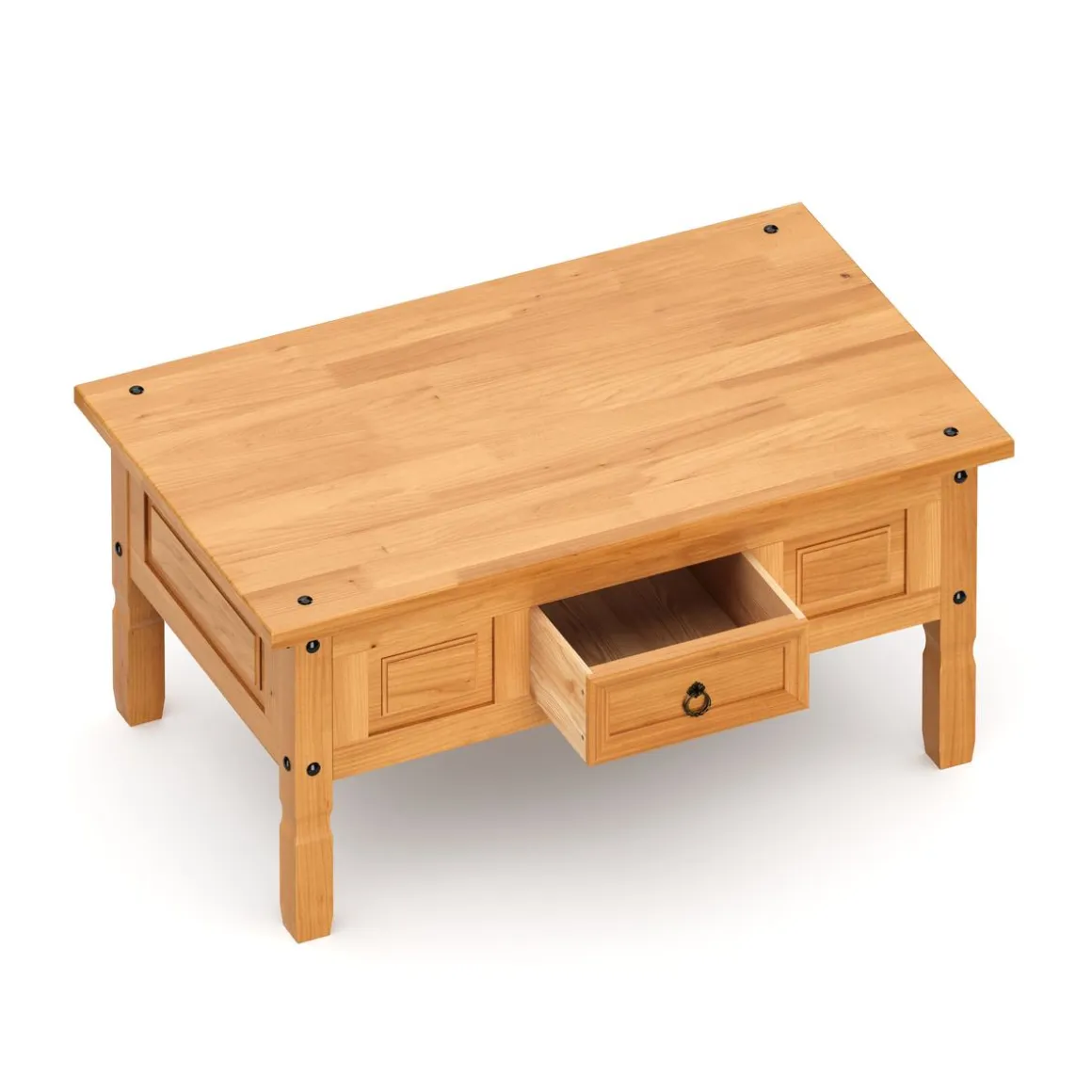 Beistelltisch JORGE 100 x 60 x 45 cm natur
