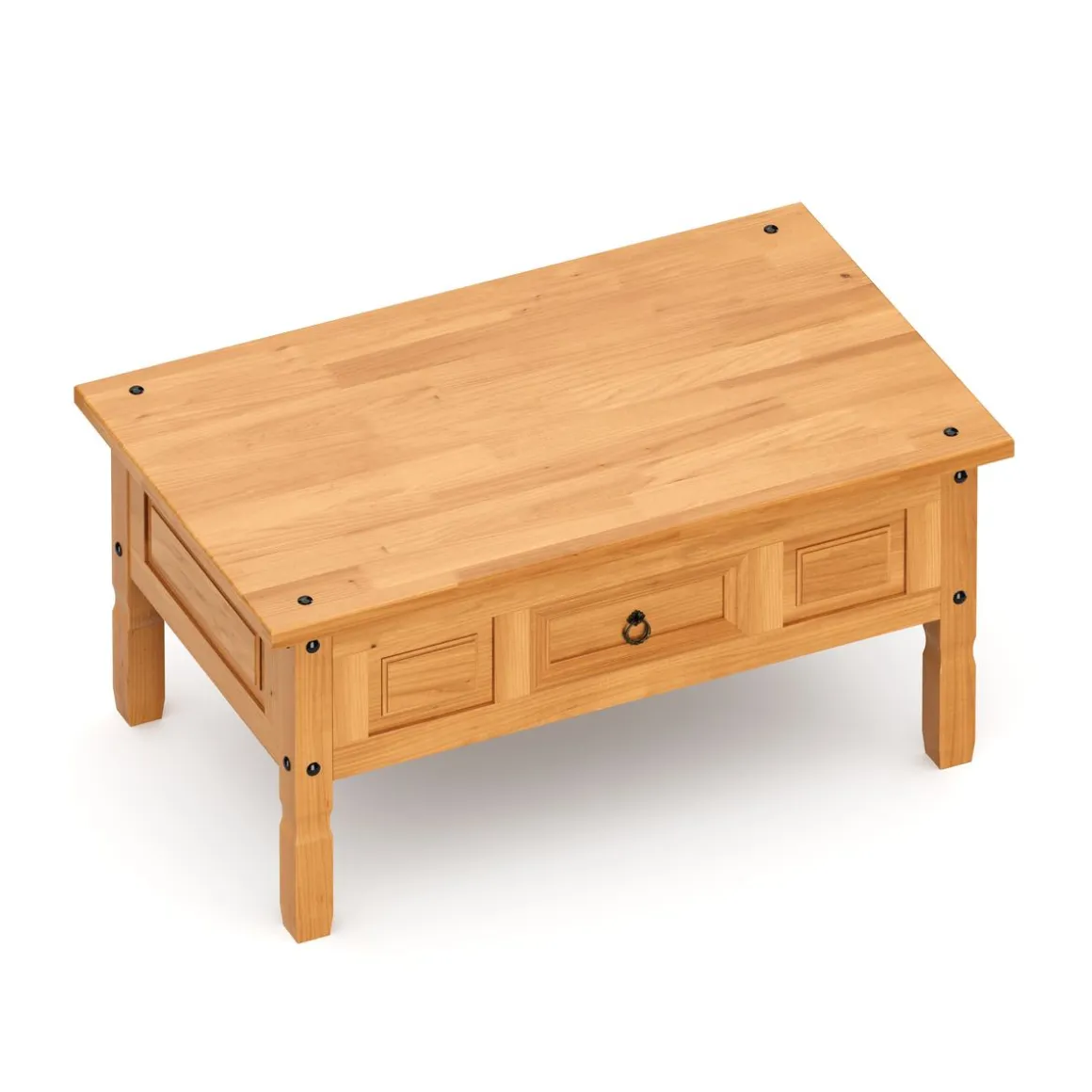 Beistelltisch JORGE 100 x 60 x 45 cm natur