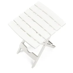 Beistelltisch klappbar 44 x 38 cm 2er Set weiss