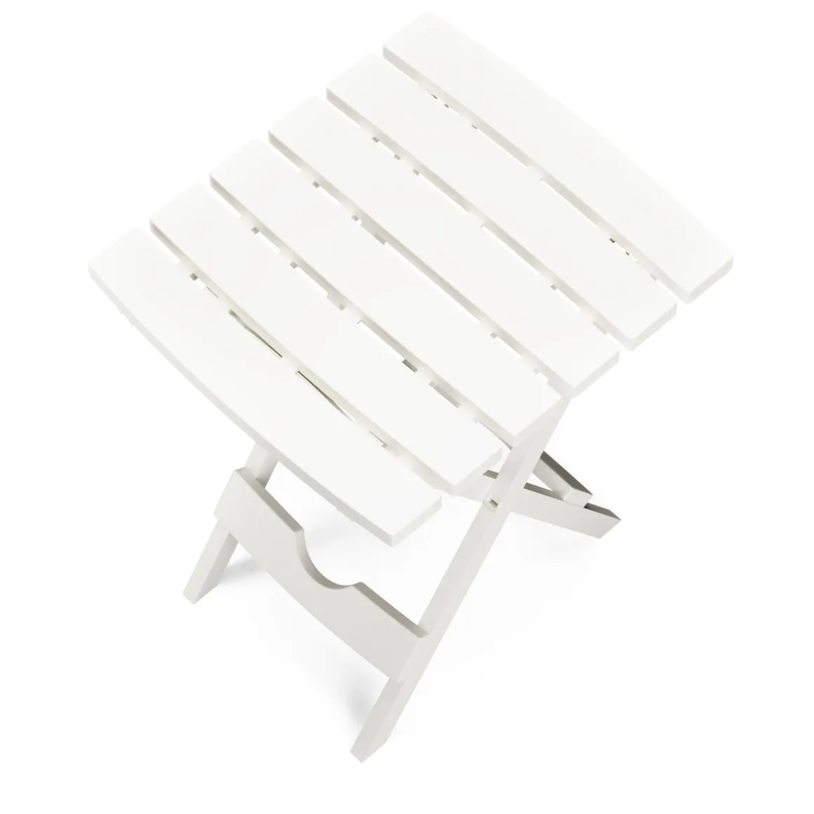 Beistelltisch klappbar 44 x 38 cm 2er Set weiss
