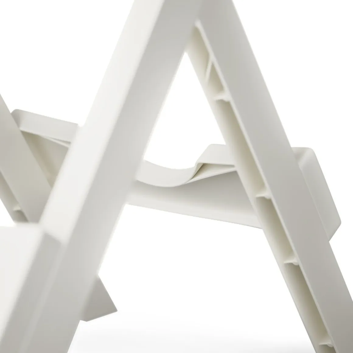 Beistelltisch klappbar 44 x 38 cm 2er Set weiss