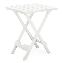 Beistelltisch klappbar 44 x 38 cm weiss