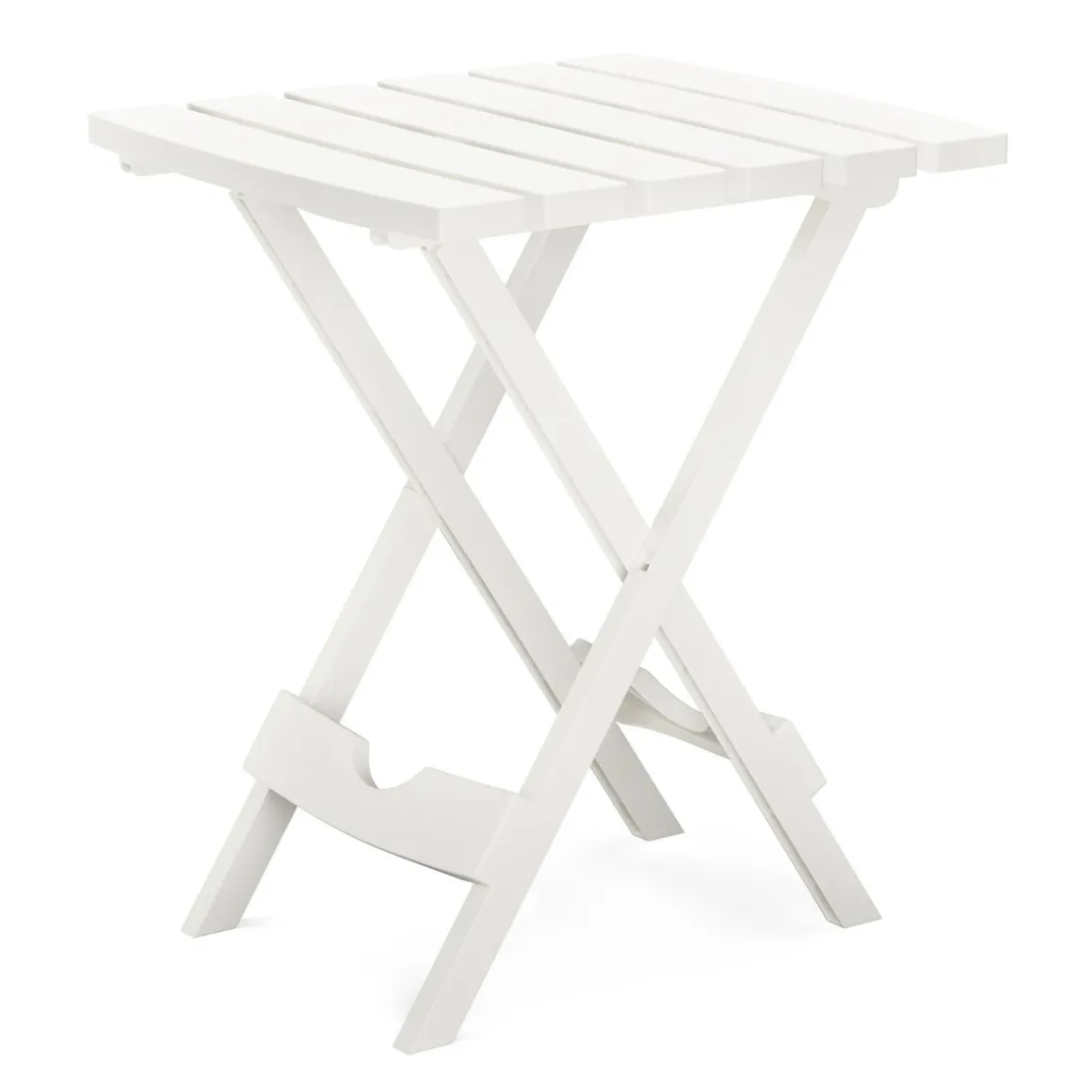 Beistelltisch klappbar 44 x 38 cm weiss