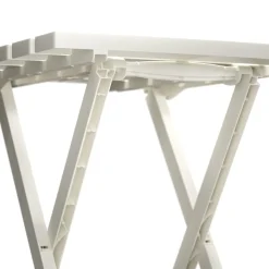 Beistelltisch klappbar 44 x 38 cm weiss