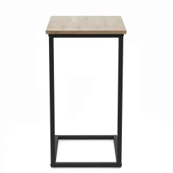 Beistelltisch LAURA 46 x 35 x 67 cm braun/schwarz