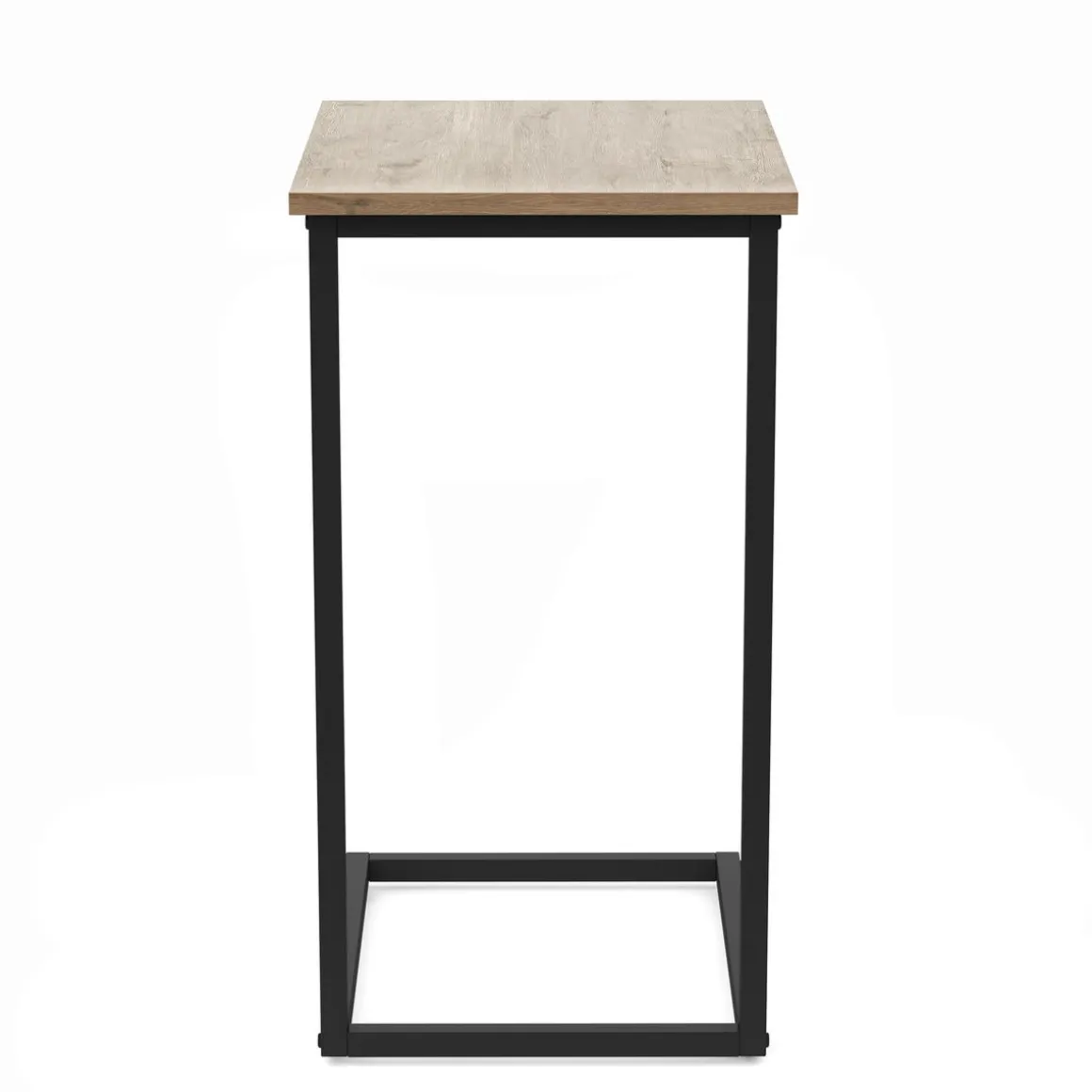 Beistelltisch LAURA 46 x 35 x 67 cm braun/schwarz